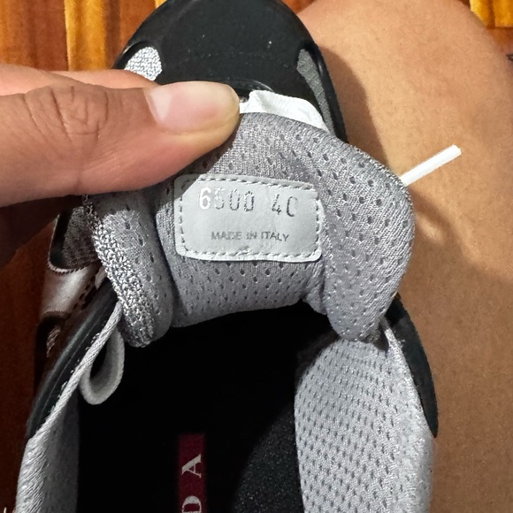 Prada America's Cup Soft rubber and bike fabric sneakers - Picture 4 of 9